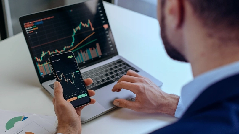 Panel de control de trading de Bizum AI